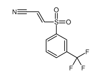 (2E)-3-{[3-(Trifluoromethyl)phenyl]sulfonyl}acrylonitrile