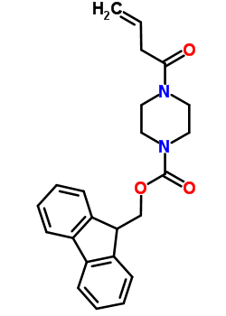 4-(1-氧代-3-丁烯-1-基)-1-哌嗪甲酸-9H-芴-9-甲酯