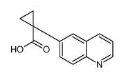1-quinolin-6-ylcyclopropane-1-carboxylic acid