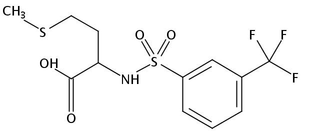 S-甲基-N-[3-(三氟甲基)苯磺酰基]-DL-同型半胱氨酸
