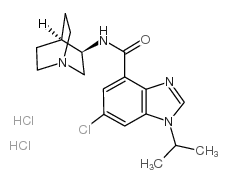 N-(1-azabicyclo[2.2.2]octan-3-yl)-6-chloro-1-propan-2-ylbenzimidazole-4-carboxamide,dihydrochloride