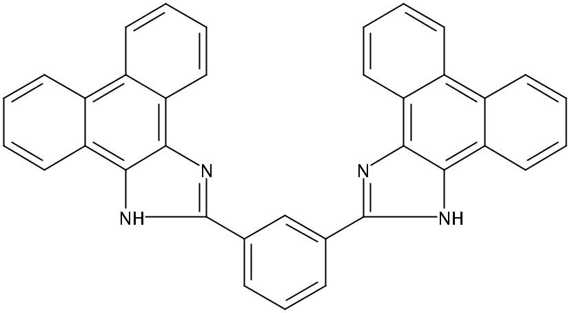 1H-Phenanthro[9,10-d]imidazole, 2,2'-(1,3-phenylene)bis- (9CI)