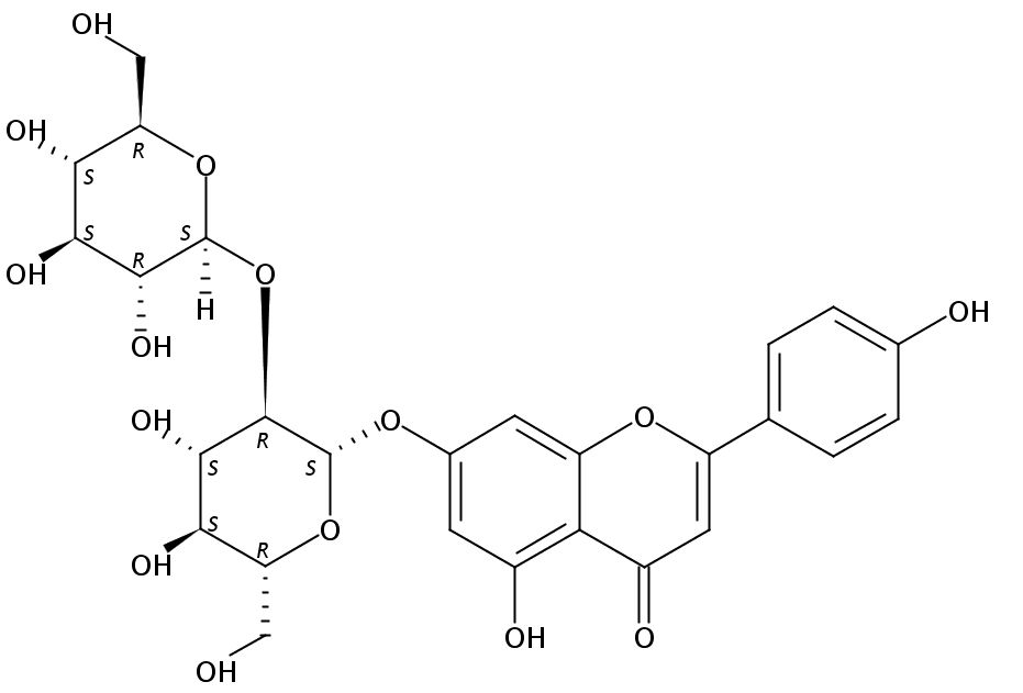 芹菜素-7-O-槐糖苷