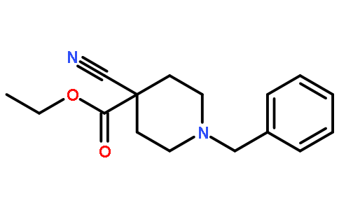 1-苄基-4-氰基-4-哌啶羧酸乙酯