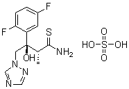 (2R,3R)-3-(2,5-二氟苯基)-3-羟基-2-甲基-4-(1H-1,2,4-三唑-1-基)硫代丁酰胺硫酸盐