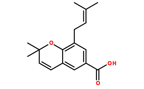 2,2-Dimethyl-8-prenylchromene 6
