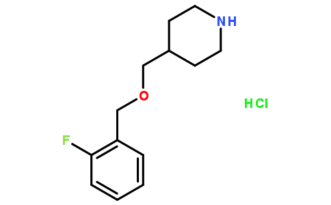 4-([(2-氟苄基)氧基]甲基)哌啶盐酸盐