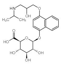 (+/-)-4-羟基普萘洛尔葡糖苷酸