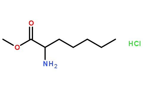 庚酸,  2-氨基-,  甲基酯,盐酸