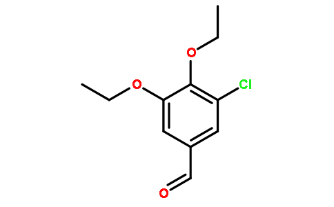 3-氯-4,5-二乙氧基苯甲醛