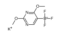 Potassium (2,4-dimethoxy-5-pyrimidinyl)(trifluoro)borate(1-)