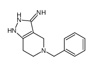 4,5,6,7-四氢-5-(苯基甲基)- 2H-吡唑并[4,3-c]吡啶-3-胺