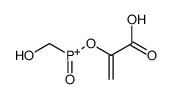 1-carboxyethenoxy-(hydroxymethyl)-oxophosphanium
