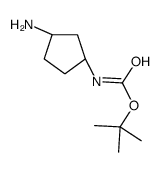 反式-3-氨基环戊基氨基甲酸叔丁酯