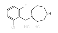 1-(2-Chloro-6-fluoro-benzyl)-[1,4]diazepane x 2 HCl