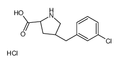 4-[(3-氯苯基)甲基]-l-脯氨酸盐酸盐