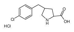 4-[(4-氯苯基)甲基]-l-脯氨酸盐酸盐