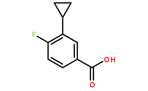 3-Cyclopropyl-4-fluorobenzoic acid