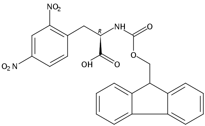 Fmoc-D-2,4-二硝基苯基丙氨酸