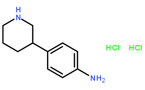 4-(3-哌啶)苯胺双盐酸盐