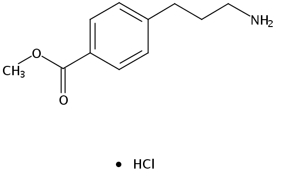 Methyl 4-(3-aminopropyl)benzoate hydrochloride (1:1)
