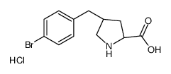 4-[(4-溴苯基)甲基]-l-脯氨酸盐酸盐