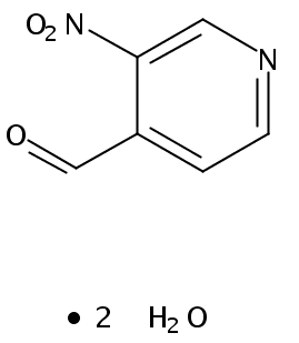 3-硝基-吡啶甲醛二水合物