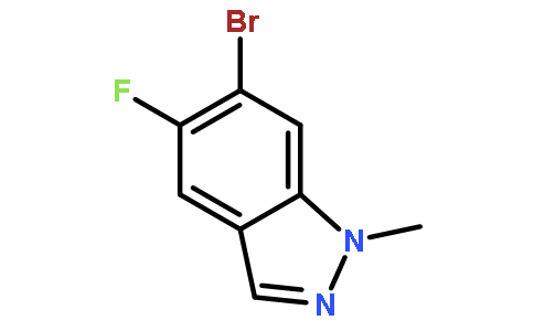6-溴-5-氟-1-甲基-1H-吲唑