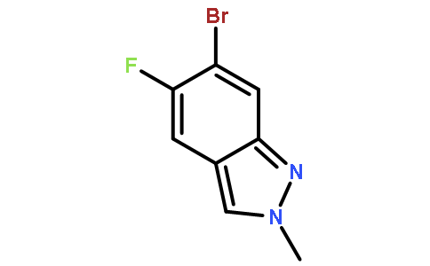 6-bromo-5-fluoro-2-methylindazole