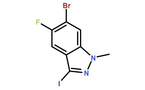 6-Bromo-5-fluoro-3-iodo-1-methyl-1H-indazole