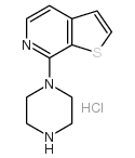 7-哌嗪-1-基-噻吩并[2,3-c]吡啶盐酸盐