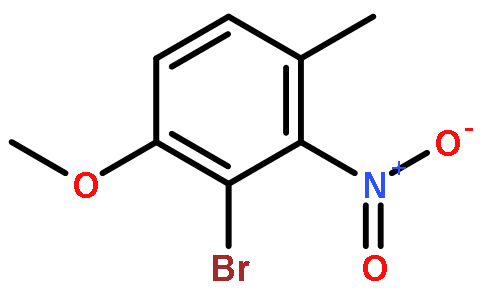 2-溴-1-甲氧基-4-甲基-3-硝基苯