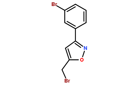 5-溴甲基-3-(3-溴苯基)异噁唑