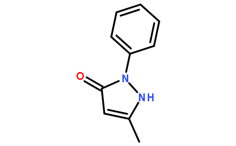 5-甲基-2-苯基-1,2-二氢吡唑-3-酮
