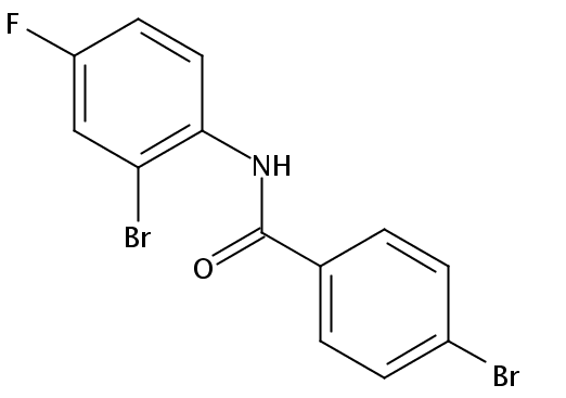Benzamide, 4-bromo-N-(2-bromo-4-fluorophenyl)-