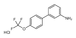 3-[4-(trifluoromethoxy)phenyl]aniline,hydrochloride