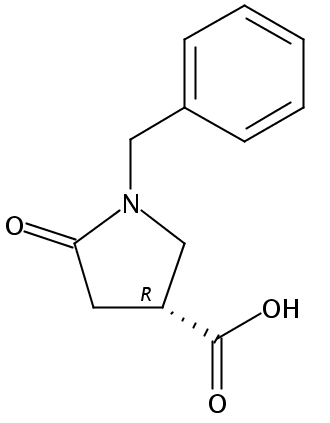 R-1-N-苄基-5-氧代吡咯烷 R-2-甲基苄胺盐