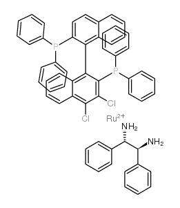 Dichloro[(S)-(-)-2,2'-bis(diphenylphosphino)-1,1'-binaphthyl][(1S,2S)-(-)-1,2-diphenylethylenediamine]ruthenium(II)