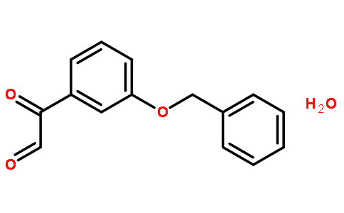 3-苄氧基苯基乙二醛水合物