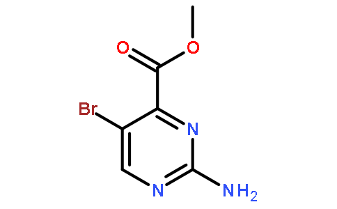2-氨基-5-溴嘧啶-4-羧酸甲酯