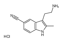 3-(2-氨基-乙基)-2-甲基-1H-吲哚-5-甲腈盐酸盐