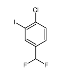1-Chloro-4-(difluoromethyl)-2-iodobenzene