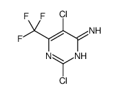 2,5-dichloro-6-(trifluoromethyl)pyrimidin-4-amine