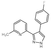 2-(4-(4-氟苯基)-1H-3-吡唑基)-6-甲基嘧啶
