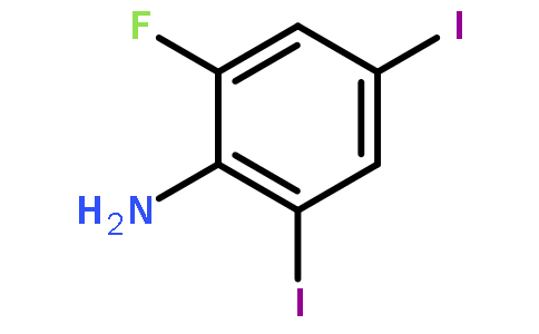 2,4-二碘-6-氟苯胺