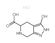 3-Hydroxy-4,5,6,7-tetrahydro-2H-pyrazolo-[3,4-c]pyridine-5-carboxylic acid hydrochloride