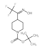 tert-Butyl 4-(2,2,2-Trifluoro-1-(hydroxyimino)-ethyl)piperidine-1-carboxylate