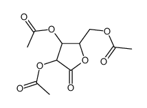 (3,4-diacetyloxy-5-oxooxolan-2-yl)methyl acetate