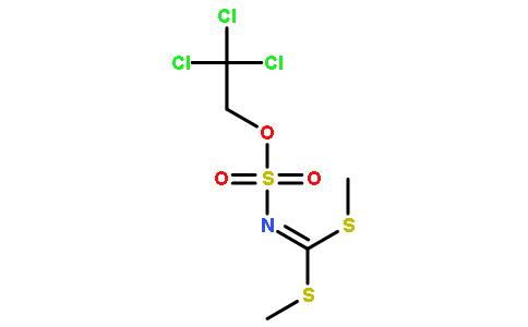 S,S-二甲基 N-(2,2,2-三氯乙氧基磺酰基)甲酰亚胺连二硫酸酯