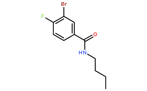 N-丁基-3-溴-4-氟苯甲酰胺
